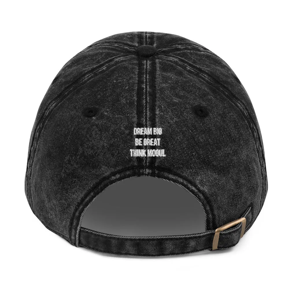 Black Mogul Collection Vintage Cotton Twill Cap
