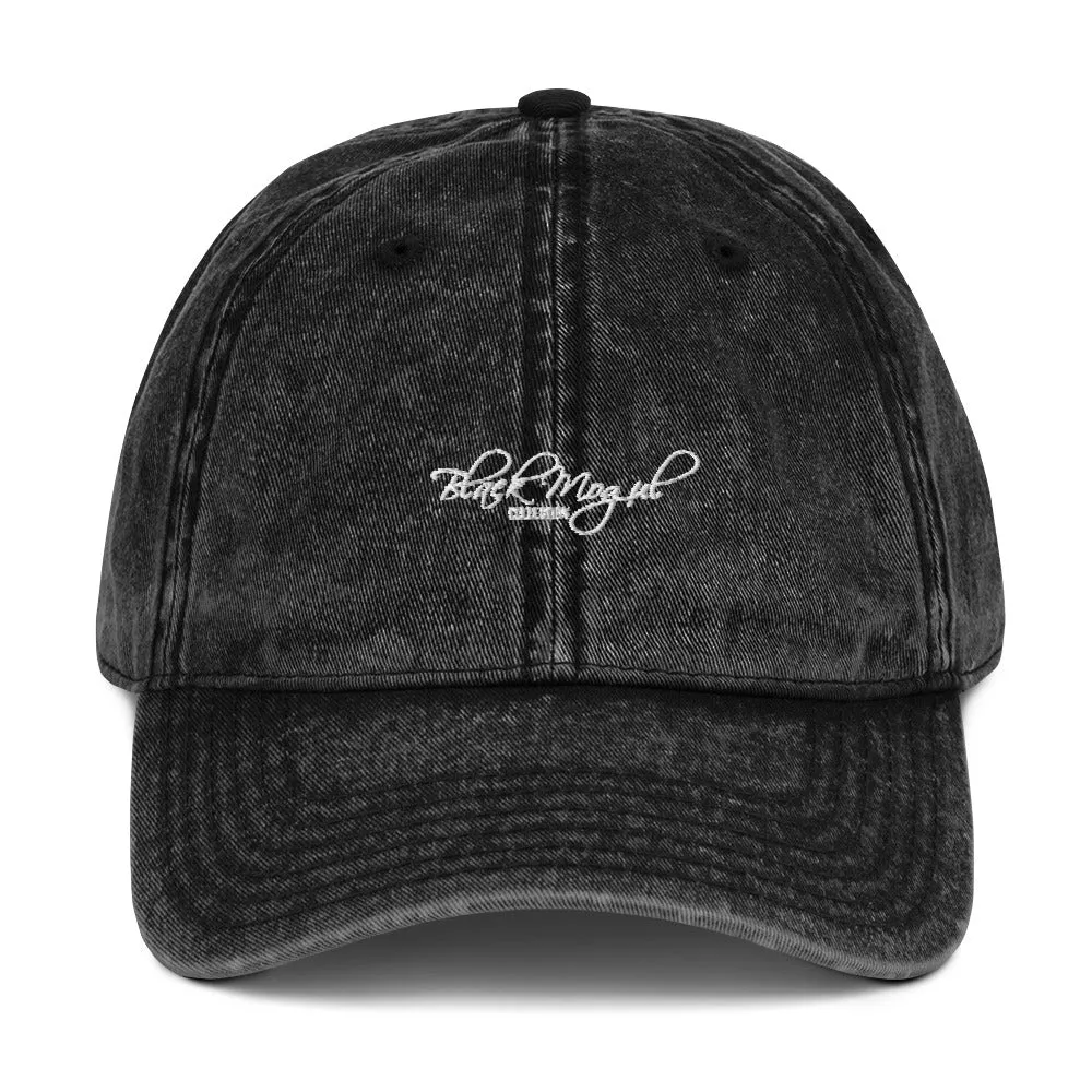 Black Mogul Collection Vintage Cotton Twill Cap