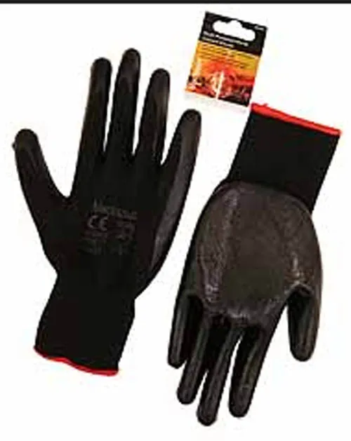 Blackspur Multi Purpose Nitrile Coated Gloves Pair