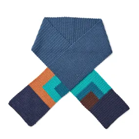 Caron X Pantone Color Block Crochet Scarf