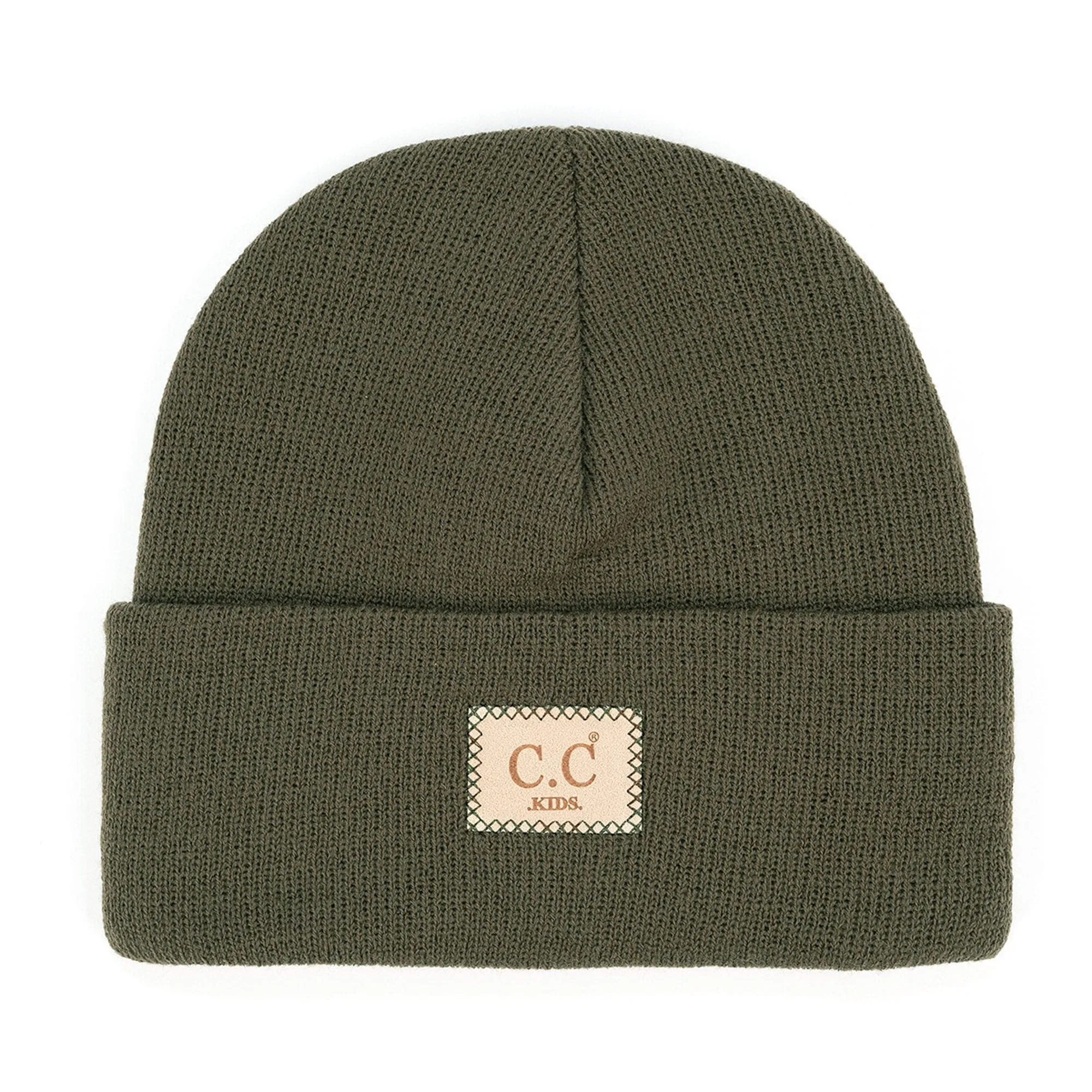 CC Kids Classic Unisex Ribbed Beanies Hats
