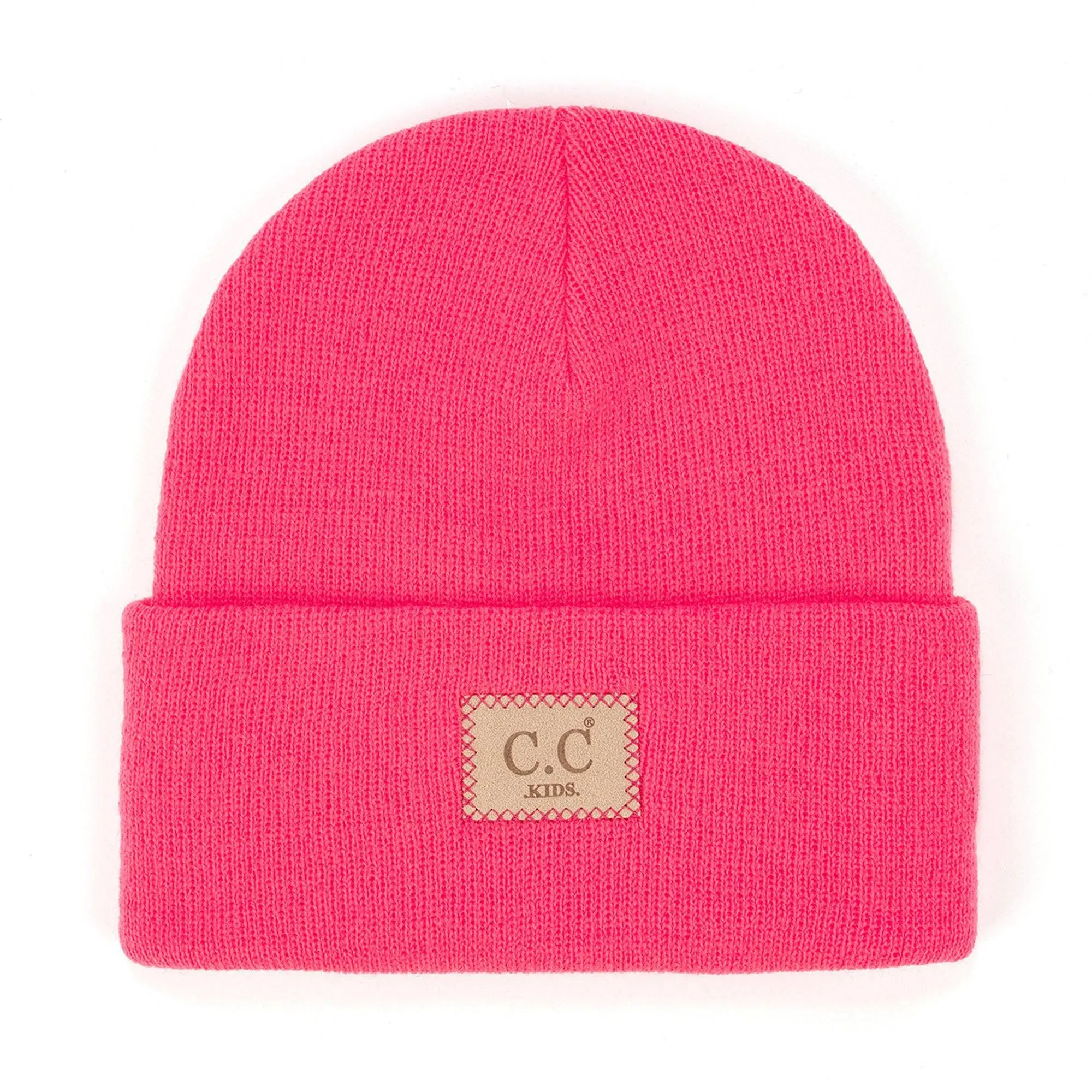 CC Kids Classic Unisex Ribbed Beanies Hats
