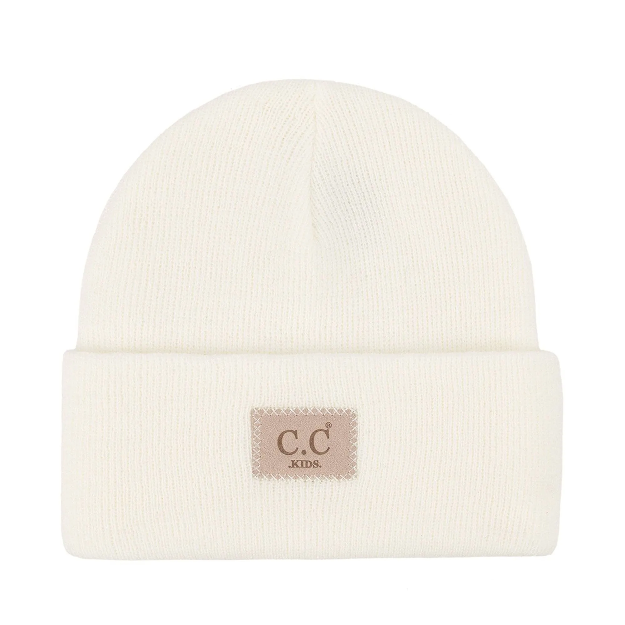 CC Kids Classic Unisex Ribbed Beanies Hats
