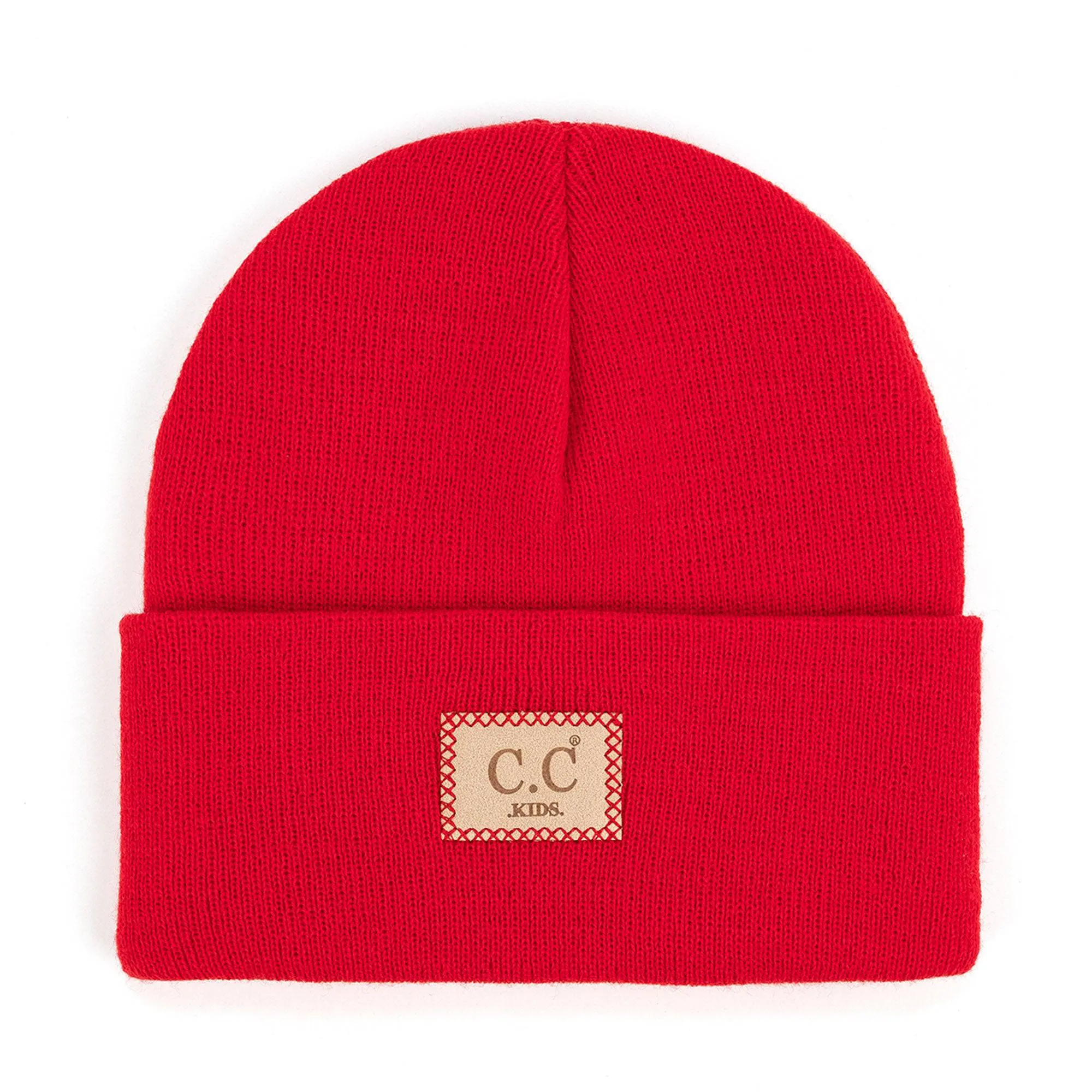 CC Kids Classic Unisex Ribbed Beanies Hats