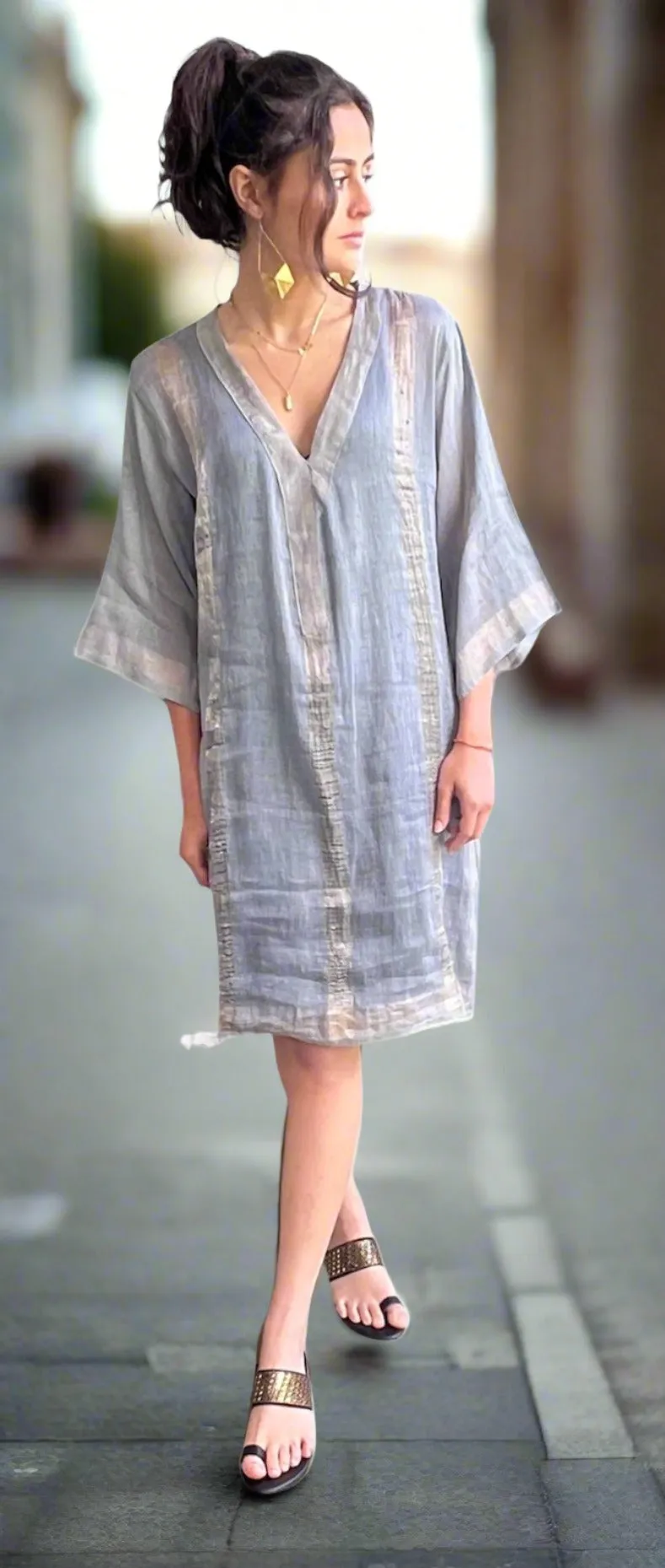 Charlotte Short Dress/Kaftan