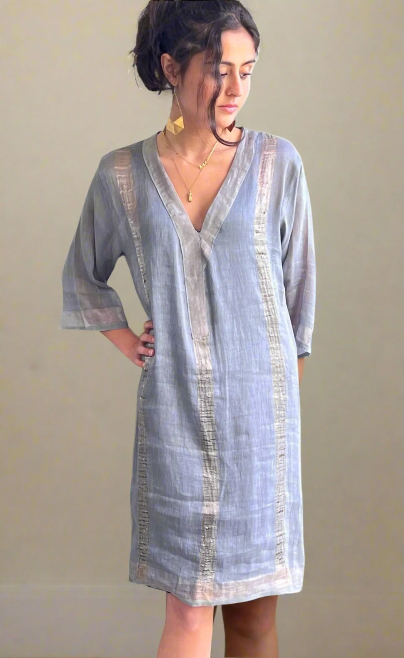 Charlotte Short Dress/Kaftan