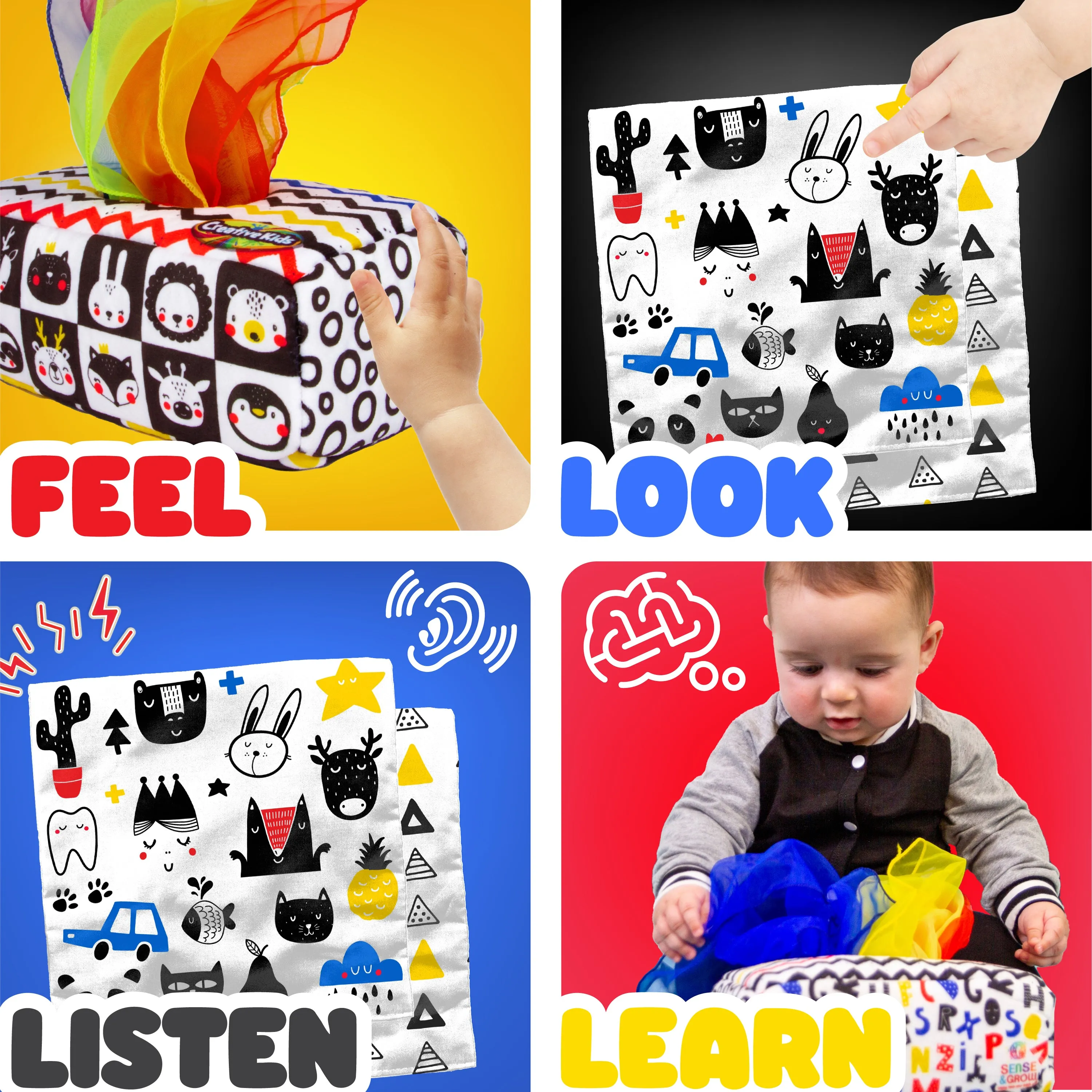Creative Kids Pull Along Sensory Box