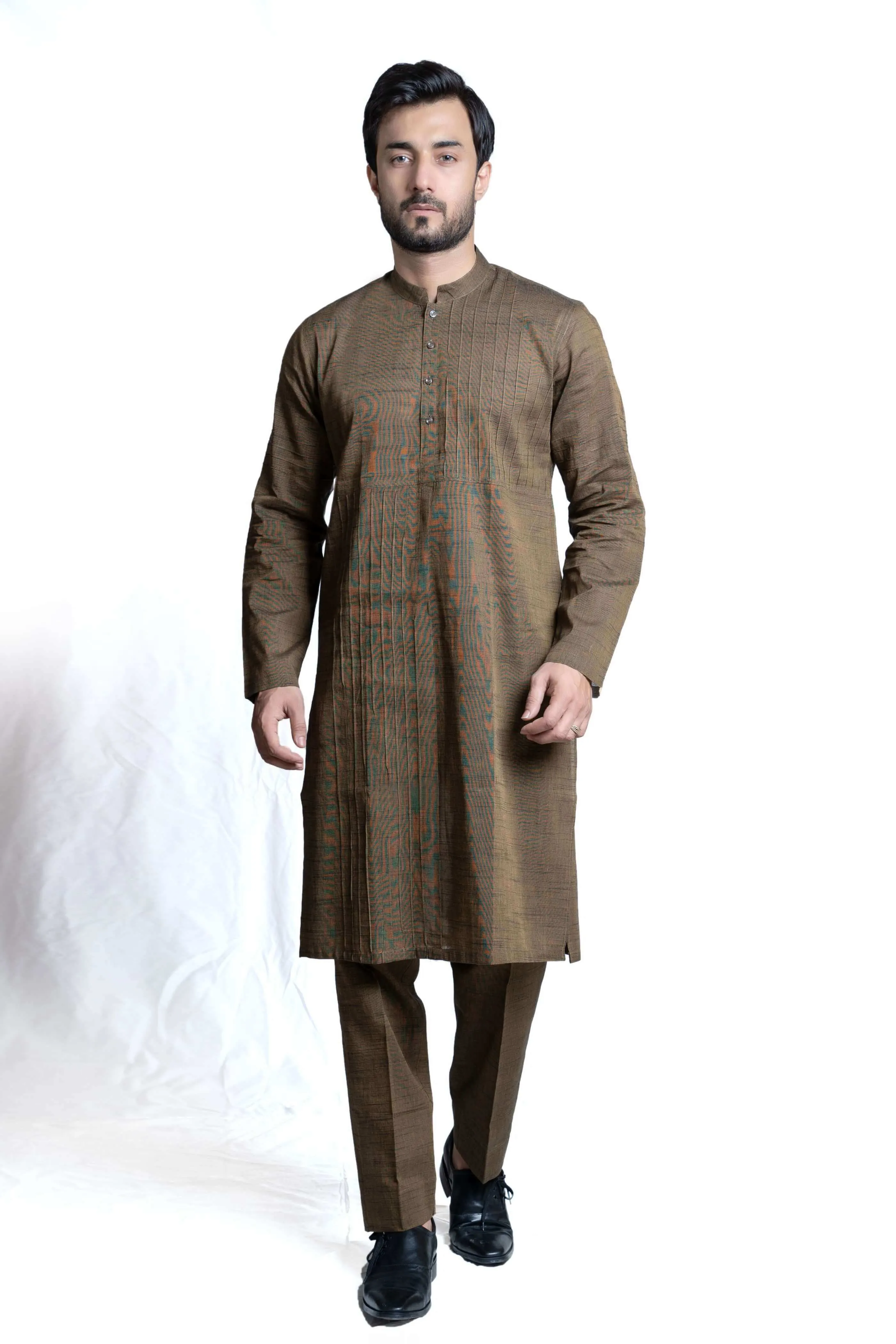 Handwoven 100% Curundi Cotton Kurta Pant