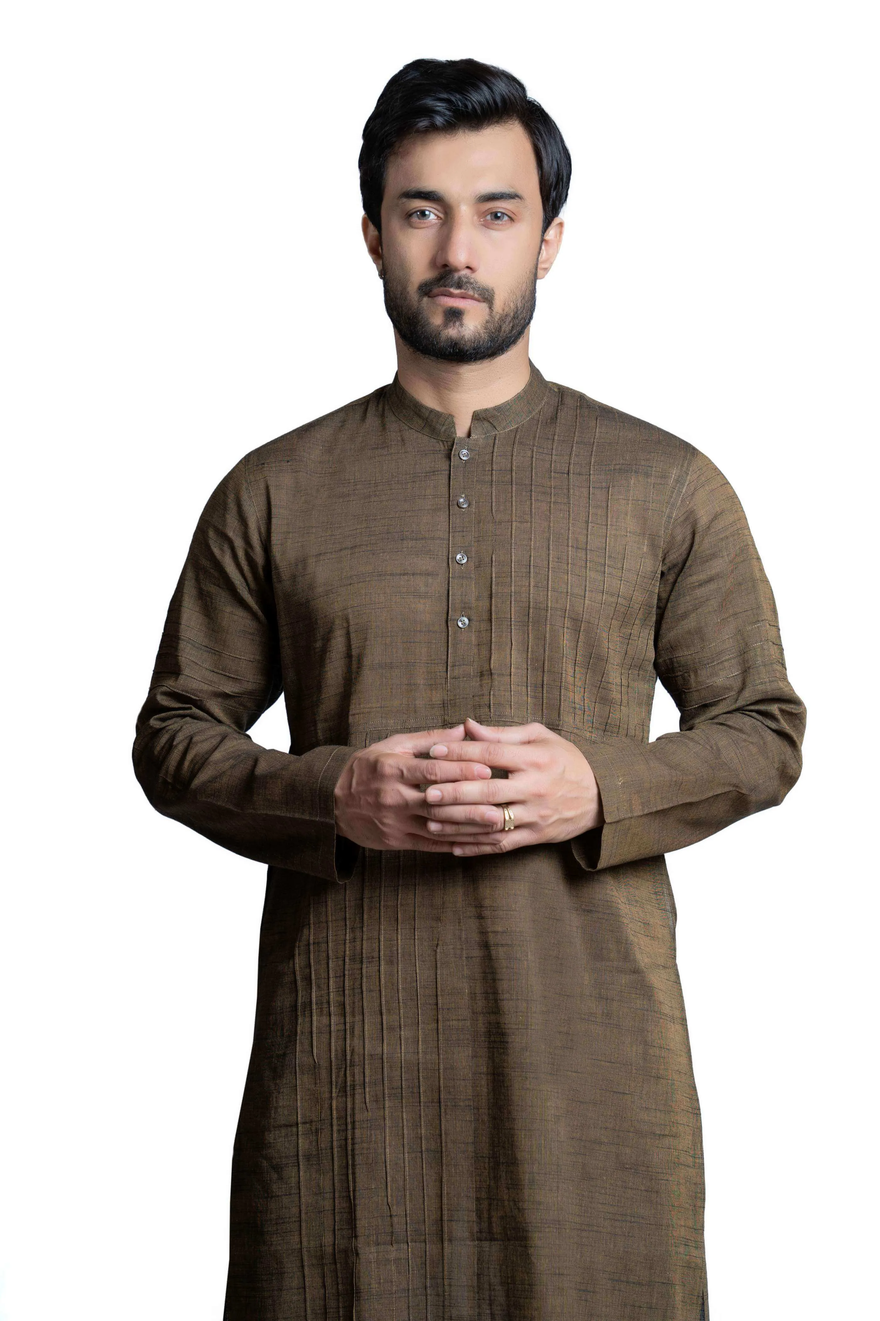 Handwoven 100% Curundi Cotton Kurta Pant