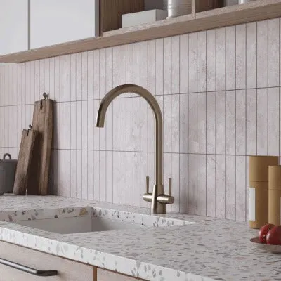 Lusso Twin Lever Kitchen Tap - All Colours