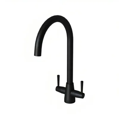 Lusso Twin Lever Kitchen Tap - All Colours