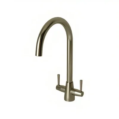 Lusso Twin Lever Kitchen Tap - All Colours