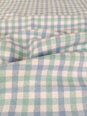 Mammoth Junior Plaid Cotton Flannel - Sea Glass