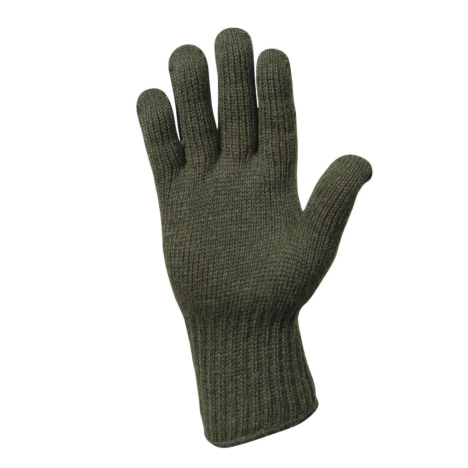 MILITARY STYLE D3A COLD WEATHER GLOVE LINERS 85% WOOL 15% NYLON SIZE 4 MEDIUM