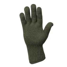 MILITARY STYLE D3A COLD WEATHER GLOVE LINERS 85% WOOL 15% NYLON SIZE 4 MEDIUM