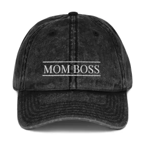 Mom Boss Cotton Twill Cap