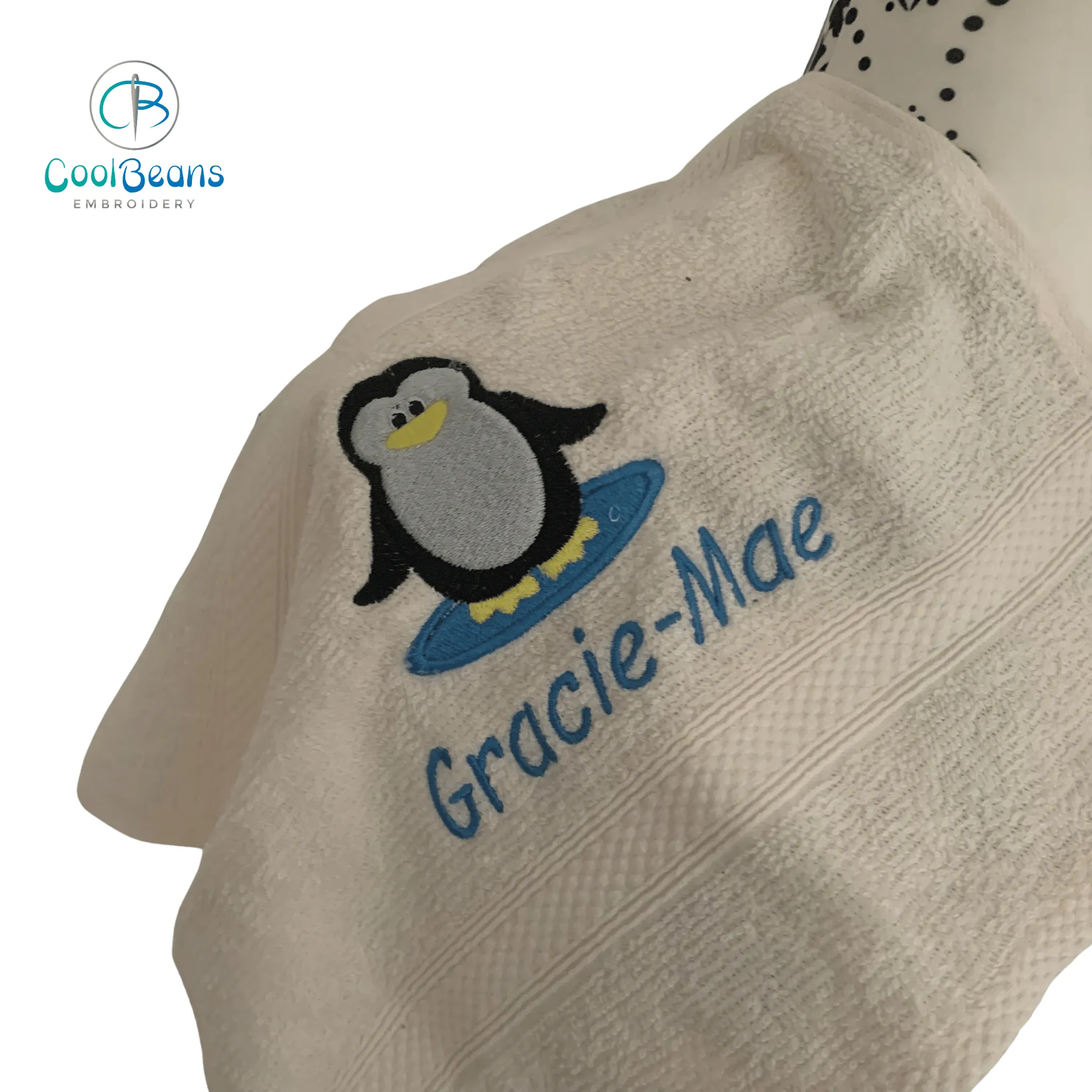 Penguin Puddle Towels - Personalised