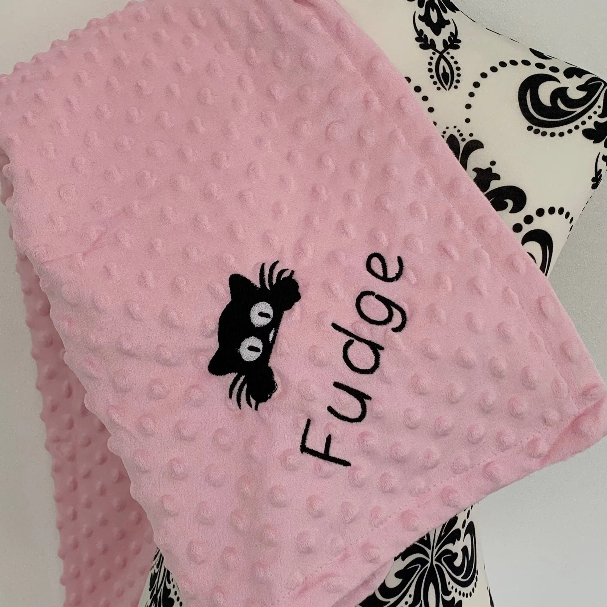 Pet Bubble Blanket - Cat / Kitten - Personalised