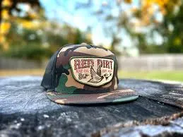 RED DIRT FLY SOUTH CAMO PATCH HAT
