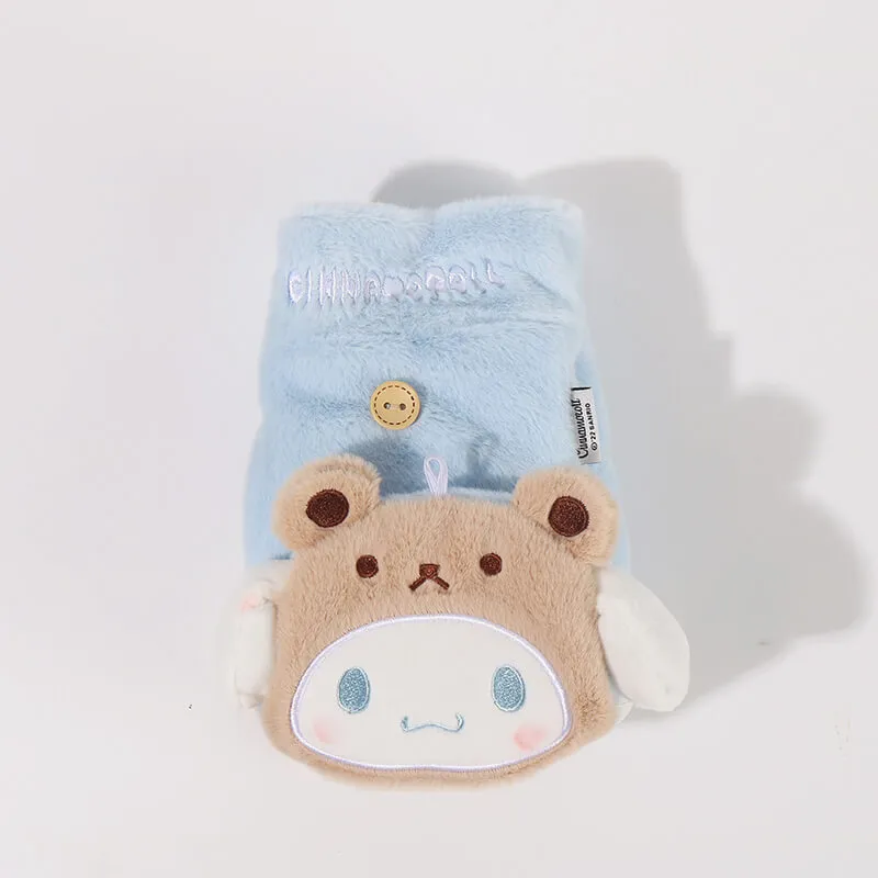 Sanrio Friend Plushie Flip Convertible Mittens