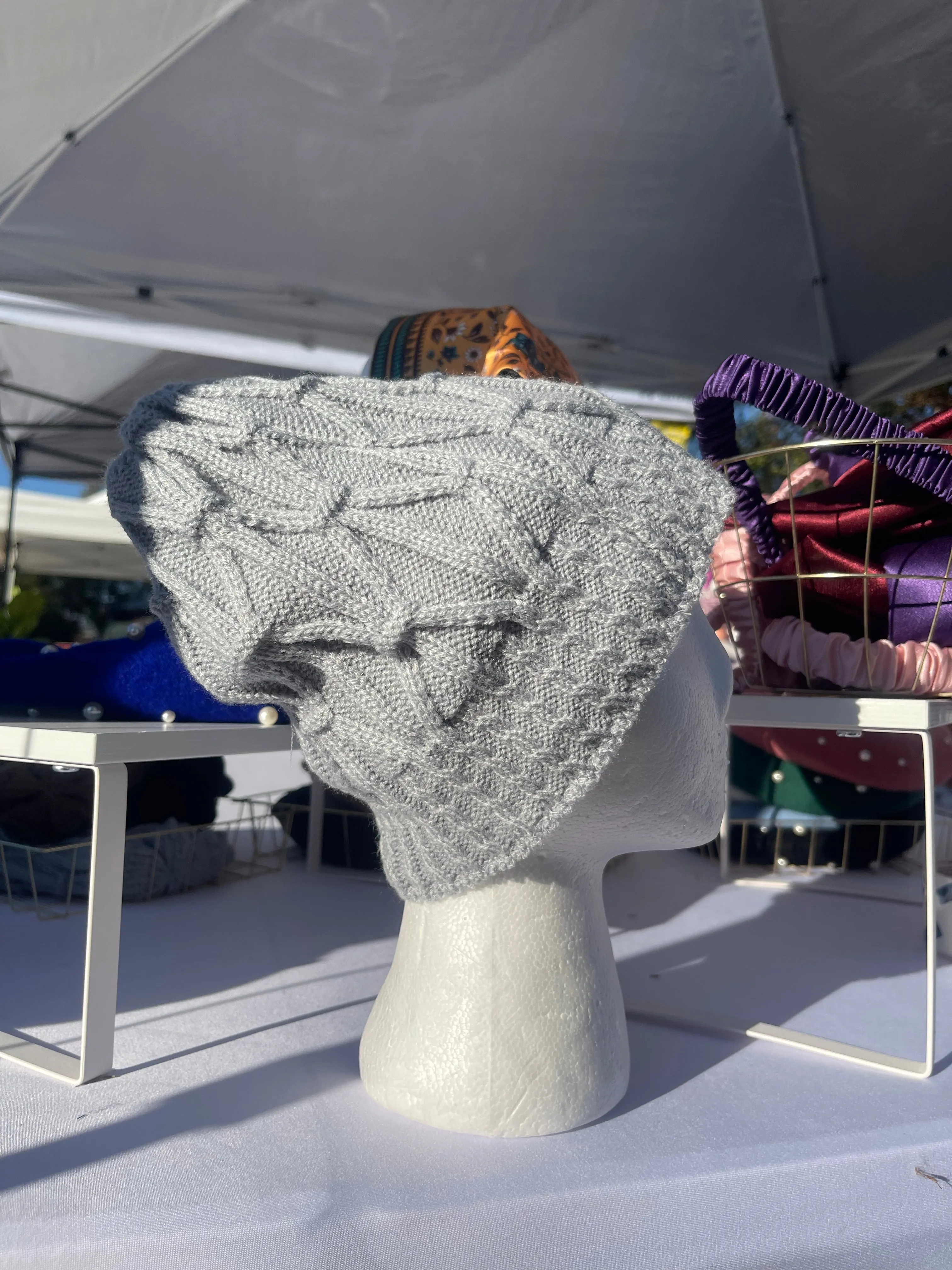 Satin Lined Knitted Hats