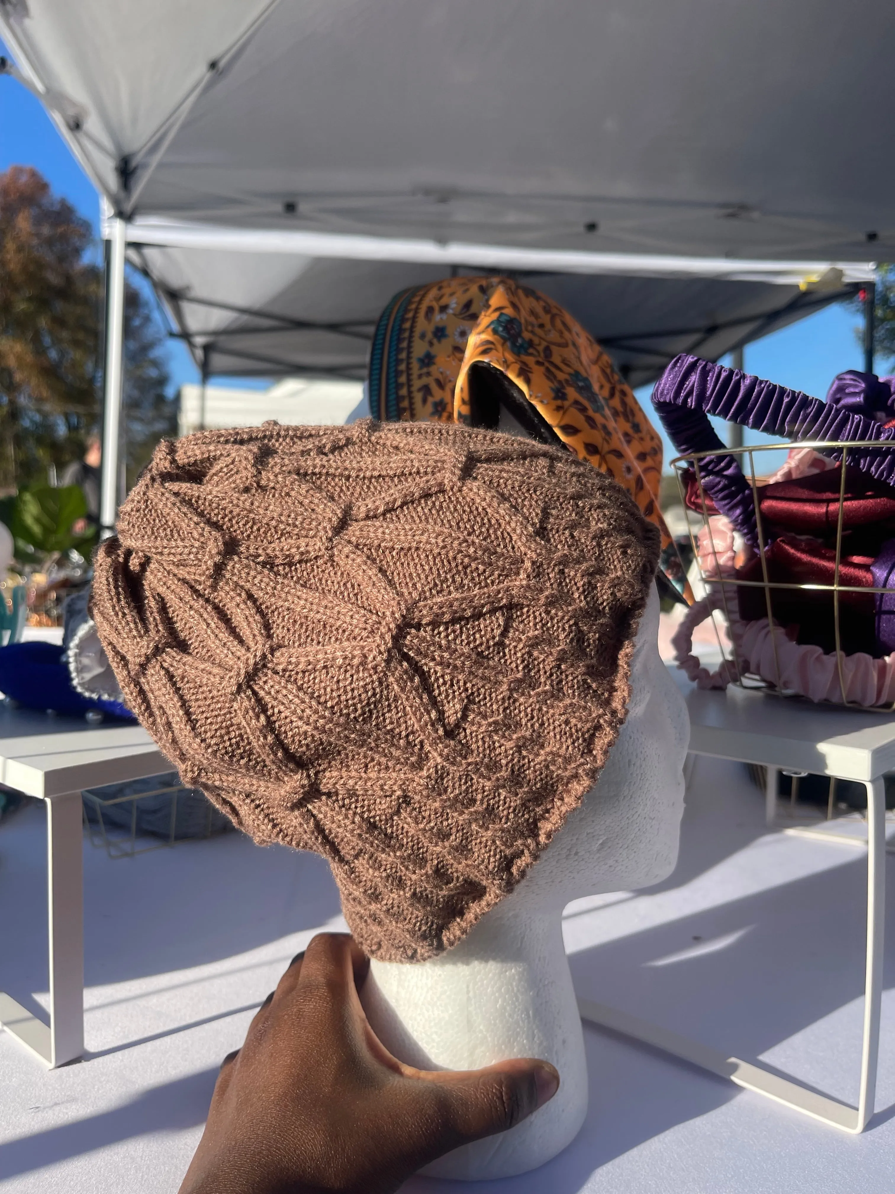 Satin Lined Knitted Hats