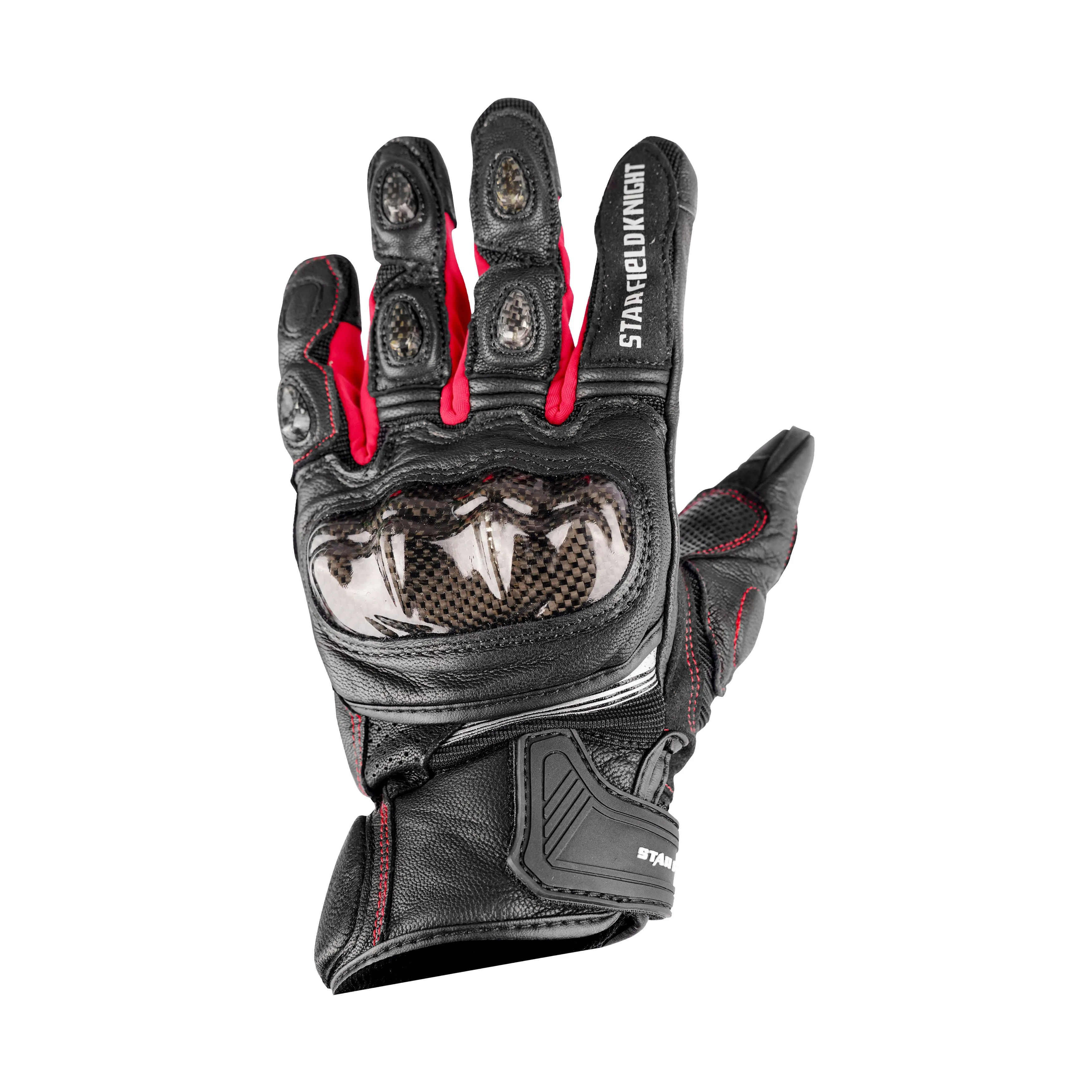 SFK Men Classic Motorcycle Gloves Full Finger Gear - 863420