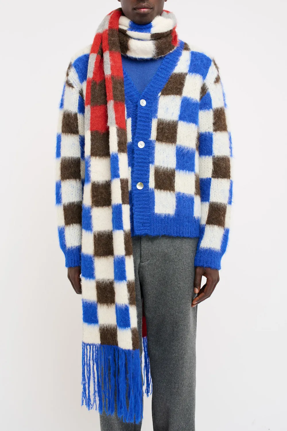 Thistle Gingham Scarf