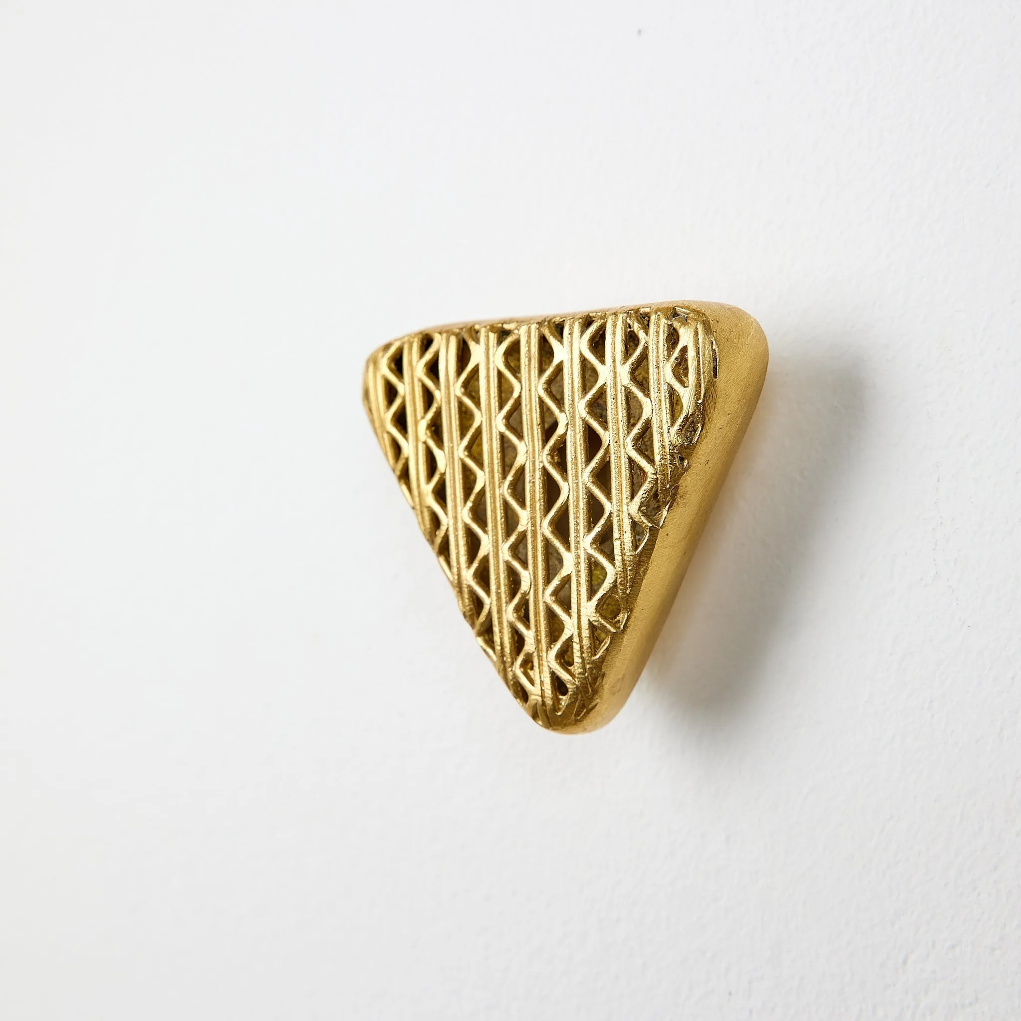 Triangle Brass Wall Hook