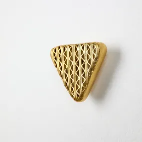 Triangle Brass Wall Hook